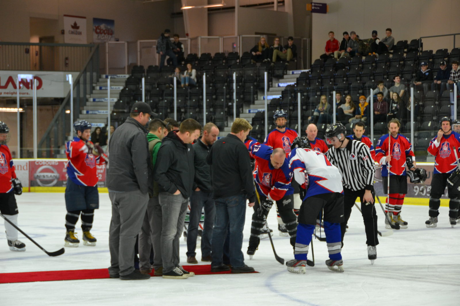 Staff vs Student Quentin Pelka Memorial Hockey Game raises money for Well Being Initiatives