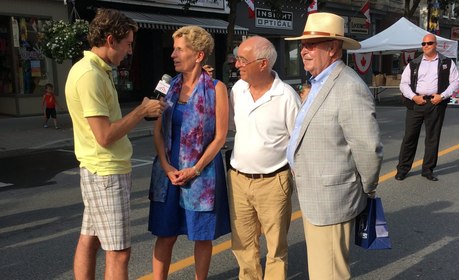 Premier Kathleen Wynne visits Downtown Cobourg