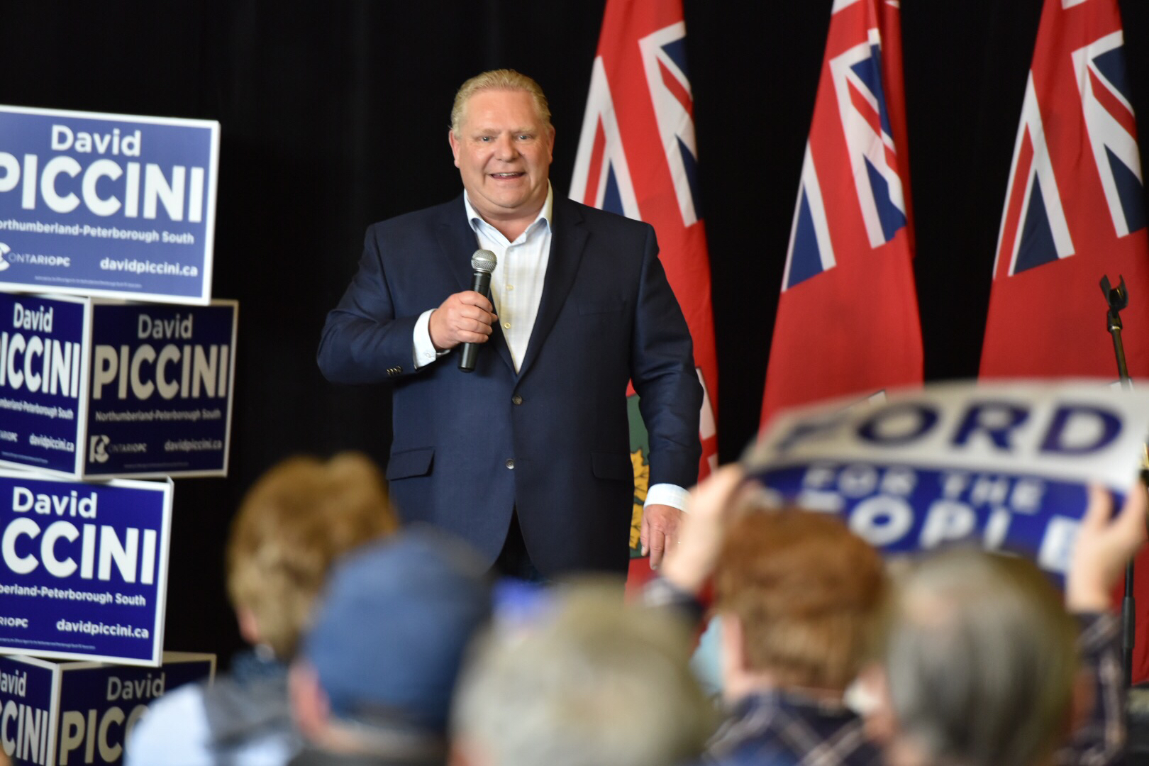 Ontario PC Leader Doug Ford Meets Locals in Cobourg